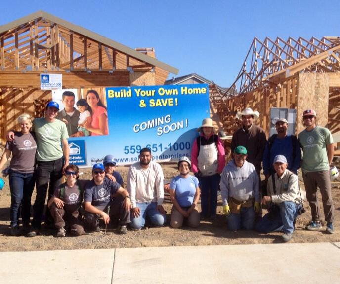 Service bus helping build homes